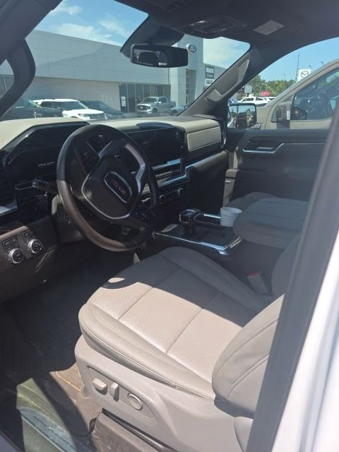 2025 Summit White GMC Sierra 1500 SLT 4X4 Truck