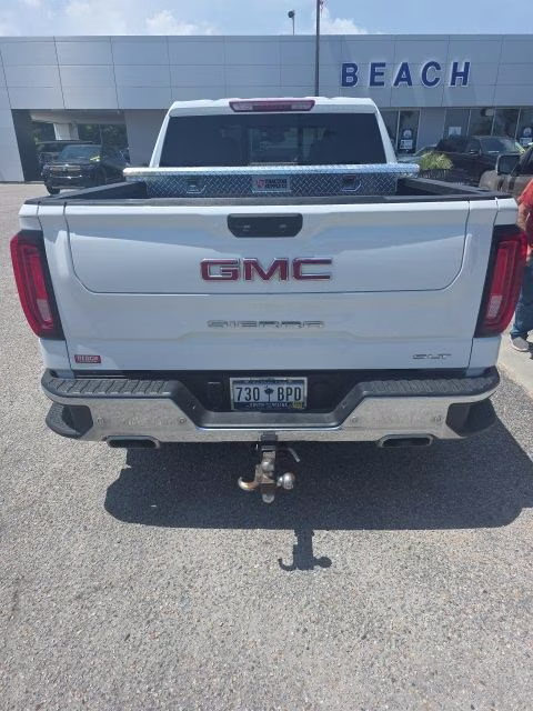 2025 Summit White GMC Sierra 1500 SLT 4X4 Truck