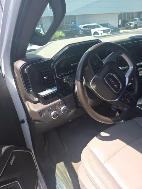 2025 Summit White GMC Sierra 1500 SLT 4X4 Truck