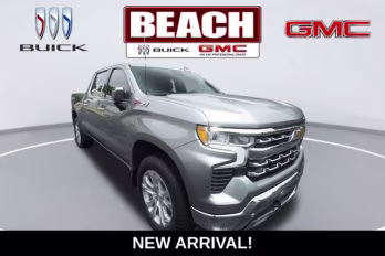 2024 Sterling Gray Metallic Chevrolet Silverado 1500 LTZ 4X4 Truck