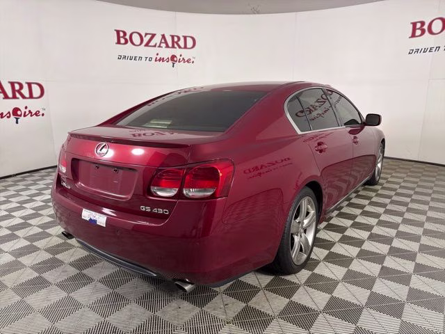 2006 Matador Red Mica Lexus GS 430 RWD Sedan