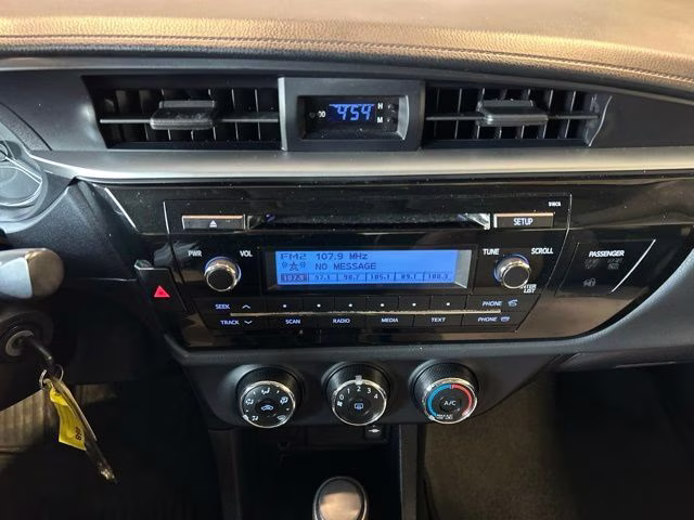 2015 Slate Metallic Toyota Corolla L FWD Sedan