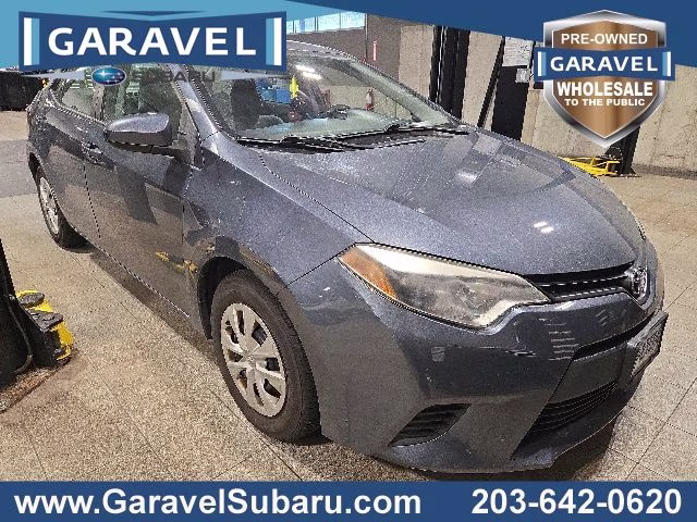 2015 Blue Toyota Corolla L FWD Sedan