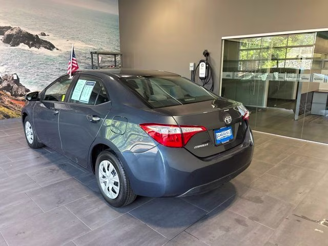 2015 Slate Metallic Toyota Corolla L FWD Sedan