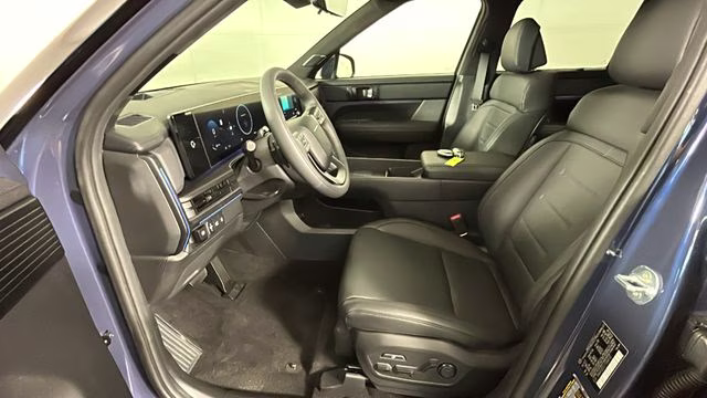 2026 Atlantis Blue Hyundai Santa Fe Calligraphy AWD SUV