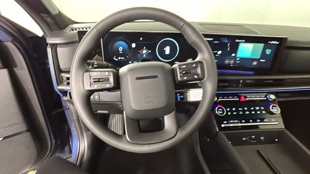 2026 Atlantis Blue Hyundai Santa Fe Calligraphy AWD SUV