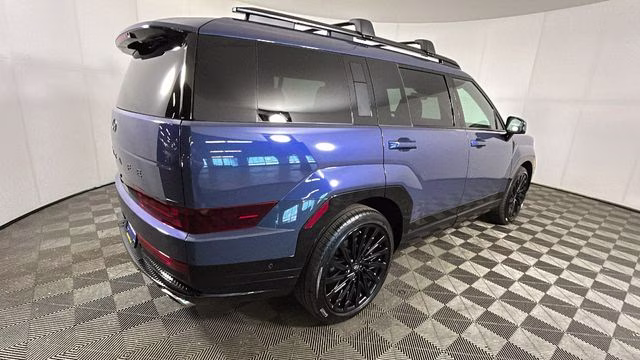 2026 Atlantis Blue Hyundai Santa Fe Calligraphy AWD SUV