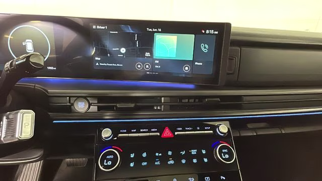 2026 Atlantis Blue Hyundai Santa Fe Calligraphy AWD SUV