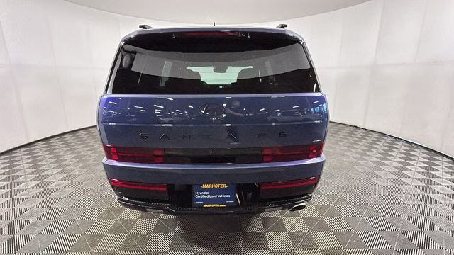 2026 Atlantis Blue Hyundai Santa Fe Calligraphy AWD SUV