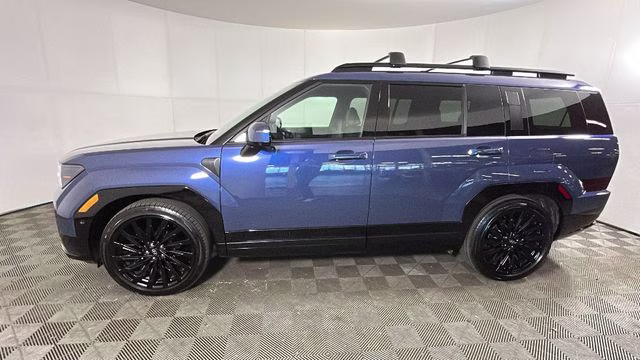 2026 Atlantis Blue Hyundai Santa Fe Calligraphy AWD SUV