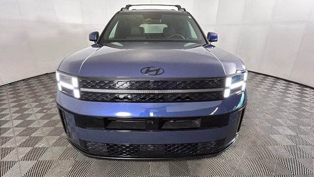 2026 Atlantis Blue Hyundai Santa Fe Calligraphy AWD SUV