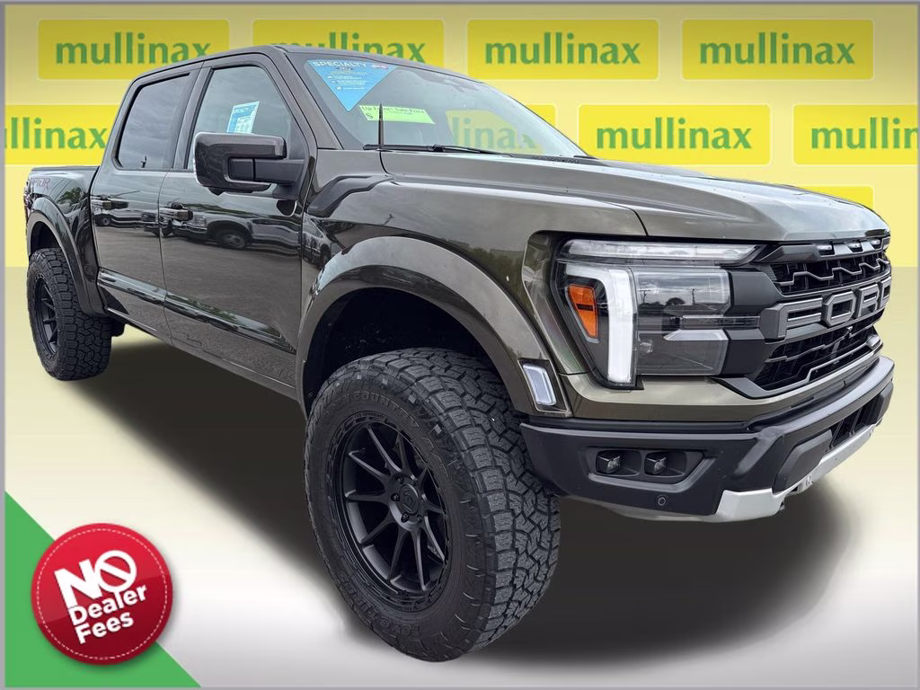 2024 Shelter Green Ford F-150 Raptor 4X4 Truck