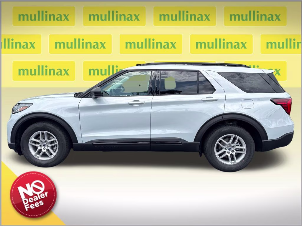 2026 Space White Metallic Ford Explorer Active RWD SUV