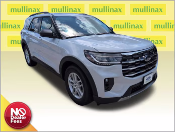 2026 White Metallic Ford Explorer Active RWD SUV