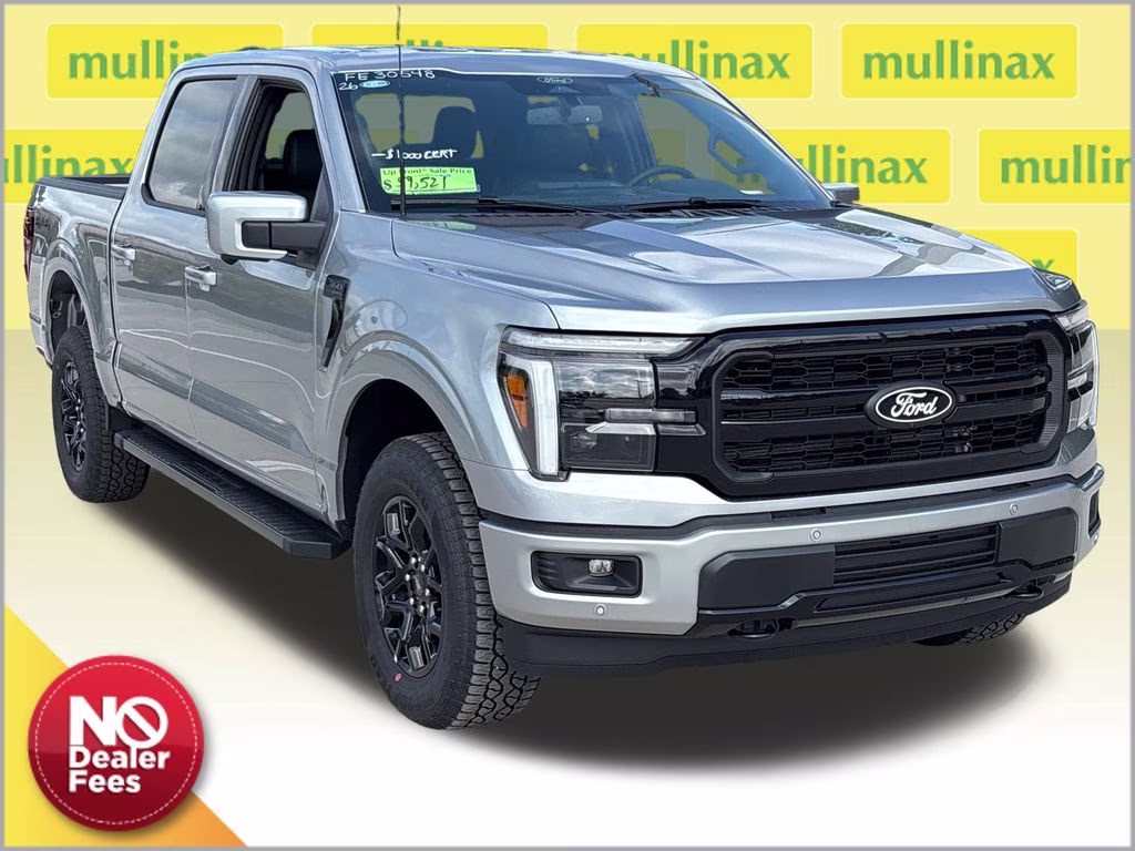 2026 Silver Metallic Ford F-150 Lariat 4X4 Truck