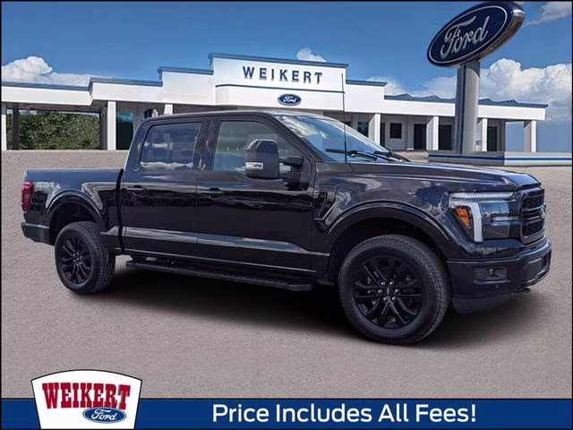 2025 Black Metallic Ford F-150 Lariat 4X4 Truck