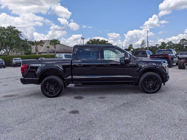 2025 Black Metallic Ford F-150 Lariat 4X4 Truck