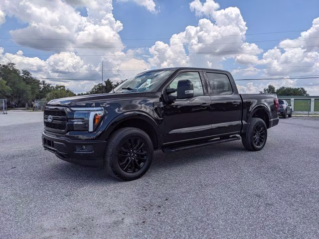 2025 Black Metallic Ford F-150 Lariat 4X4 Truck