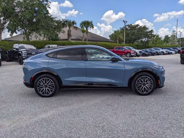 2023 Vapor Blue Ford Mustang Mach-E Premium RWD SUV