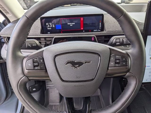 2023 Vapor Blue Ford Mustang Mach-E Premium RWD SUV