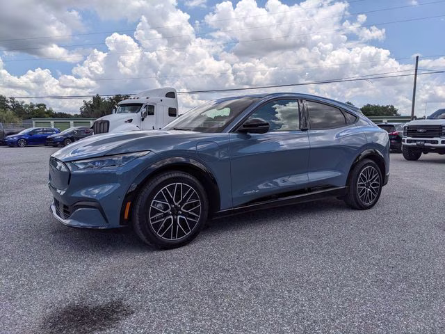 2023 Vapor Blue Ford Mustang Mach-E Premium RWD SUV