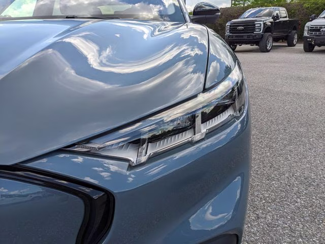 2023 Vapor Blue Ford Mustang Mach-E Premium RWD SUV
