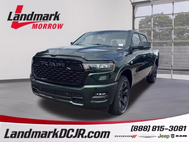 2026 Serrano Green Metallic Ram 1500 Big Horn RWD Truck