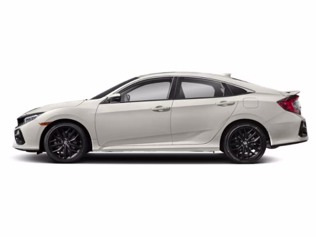 2020 White Honda Civic Si FWD Sedan