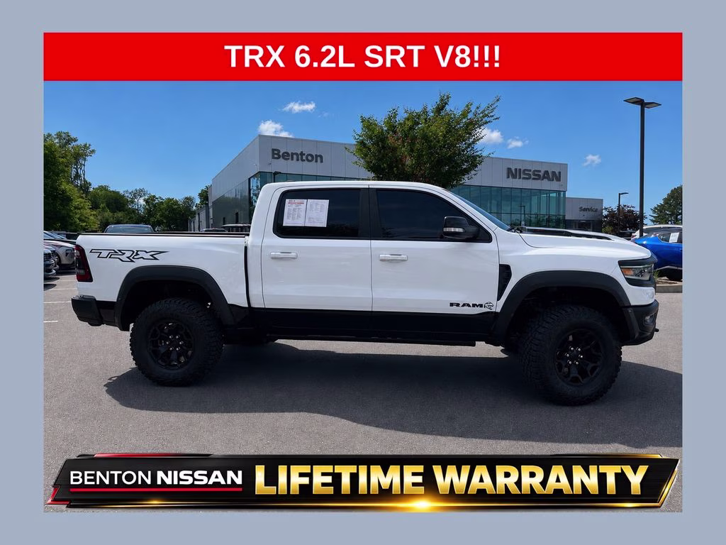 2022 Bright White Clearcoat Ram 1500 TRX 4X4 Truck