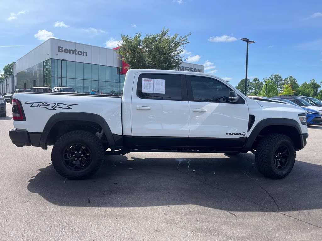2022 Bright White Clearcoat Ram 1500 TRX 4X4 Truck
