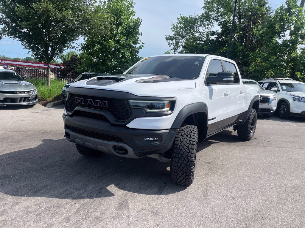 2022 Bright White Clearcoat Ram 1500 TRX 4X4 Truck