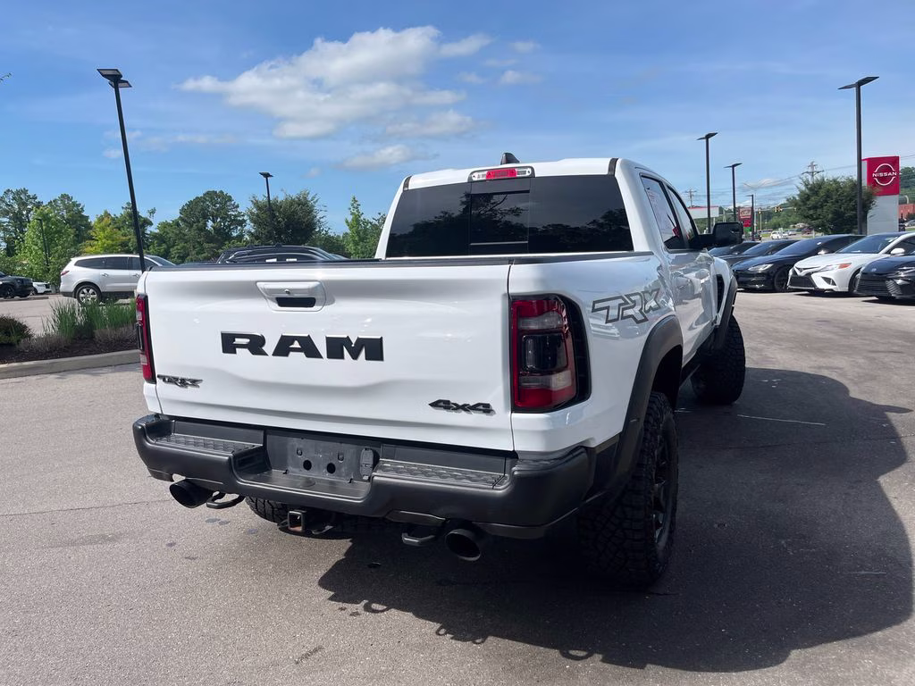 2022 Bright White Clearcoat Ram 1500 TRX 4X4 Truck