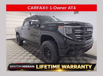2025 Onyx Black GMC Sierra 1500 AT4 4X4 Truck
