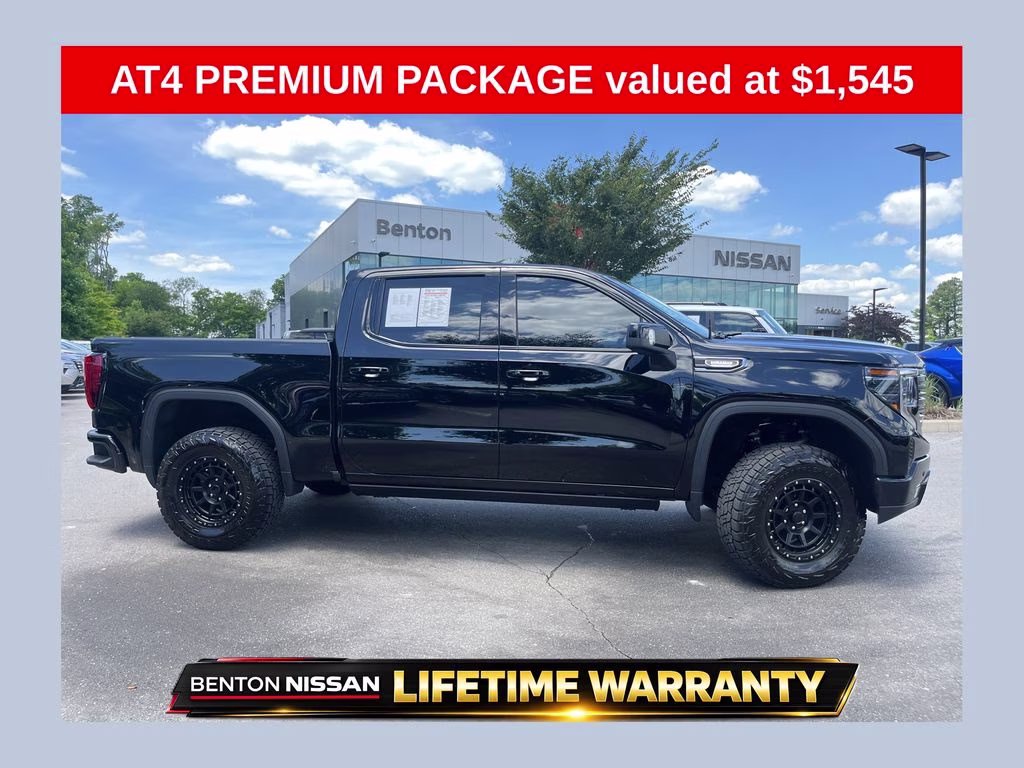 2025 Onyx Black GMC Sierra 1500 AT4 4X4 Truck