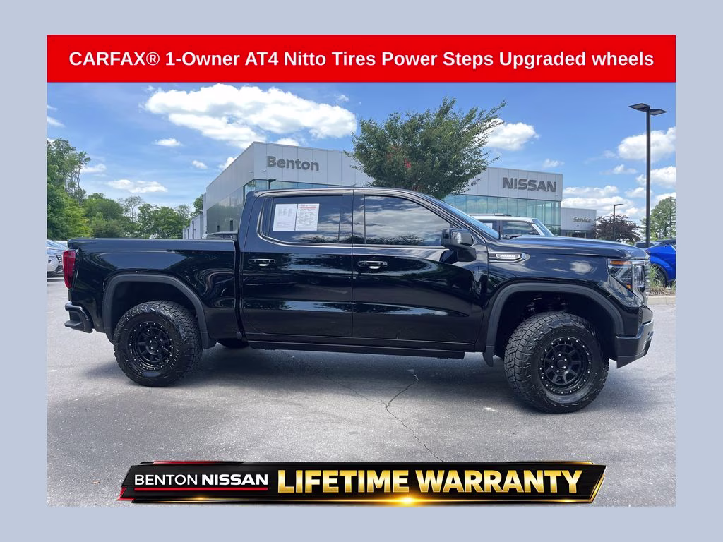 2025 Onyx Black GMC Sierra 1500 AT4 4X4 Truck