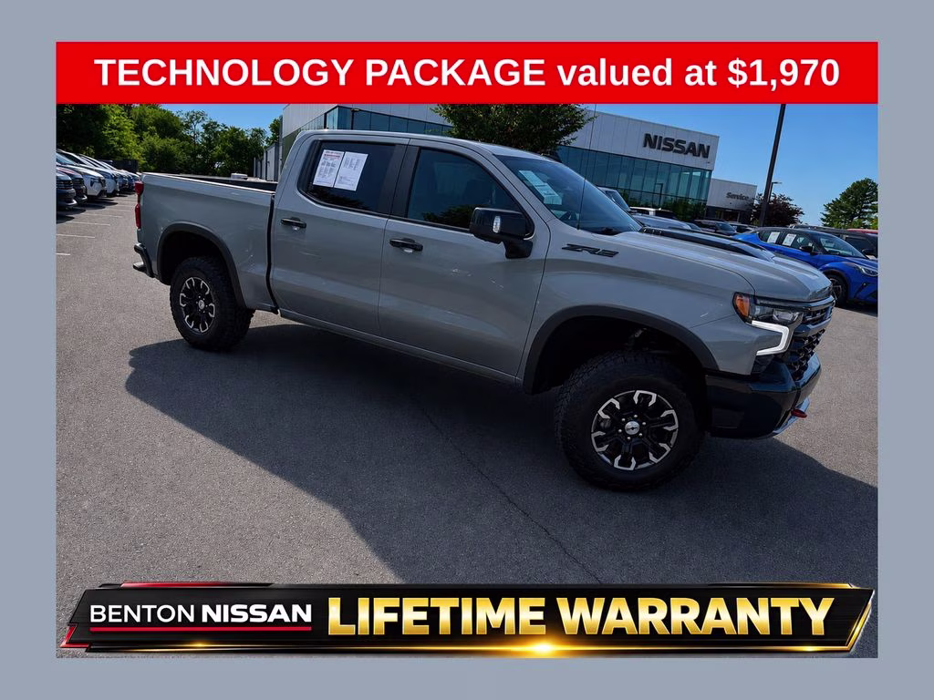 2023 Sterling Gray Metallic Chevrolet Silverado 1500 ZR2 4X4 Truck