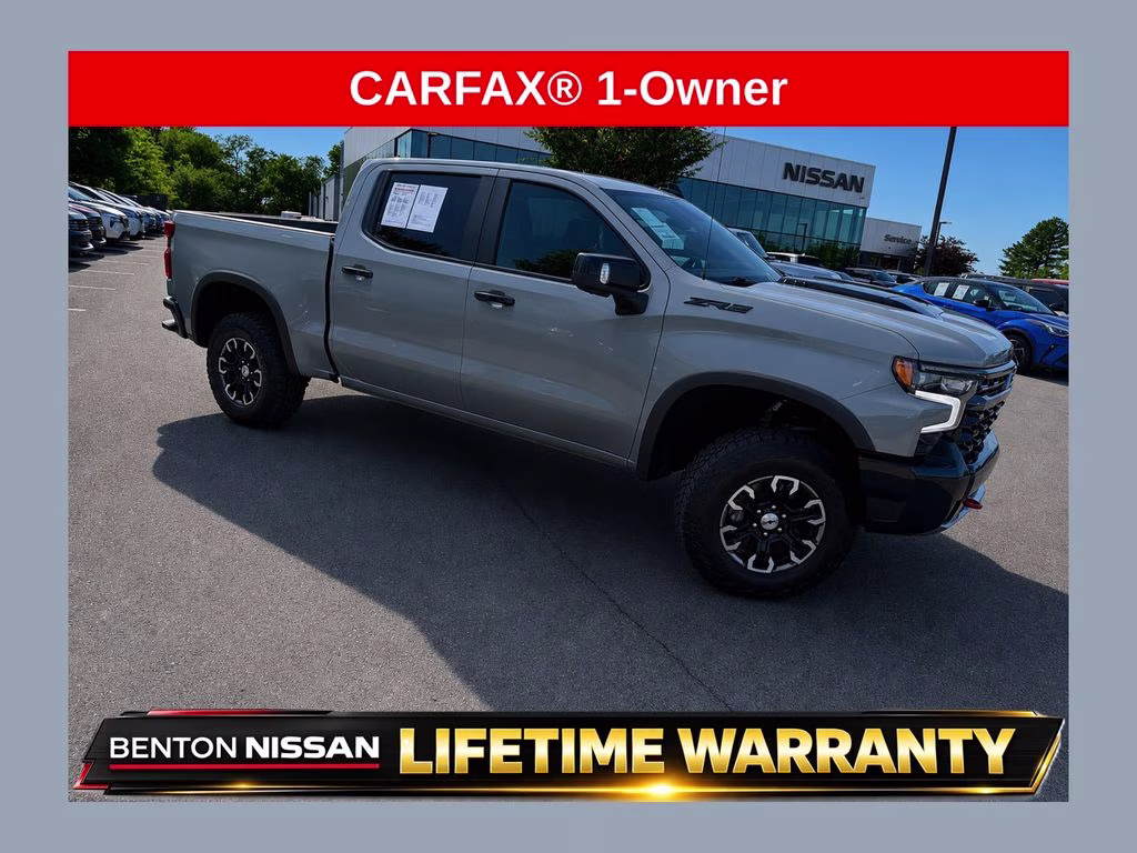 2023 Sterling Gray Metallic Chevrolet Silverado 1500 ZR2 4X4 Truck