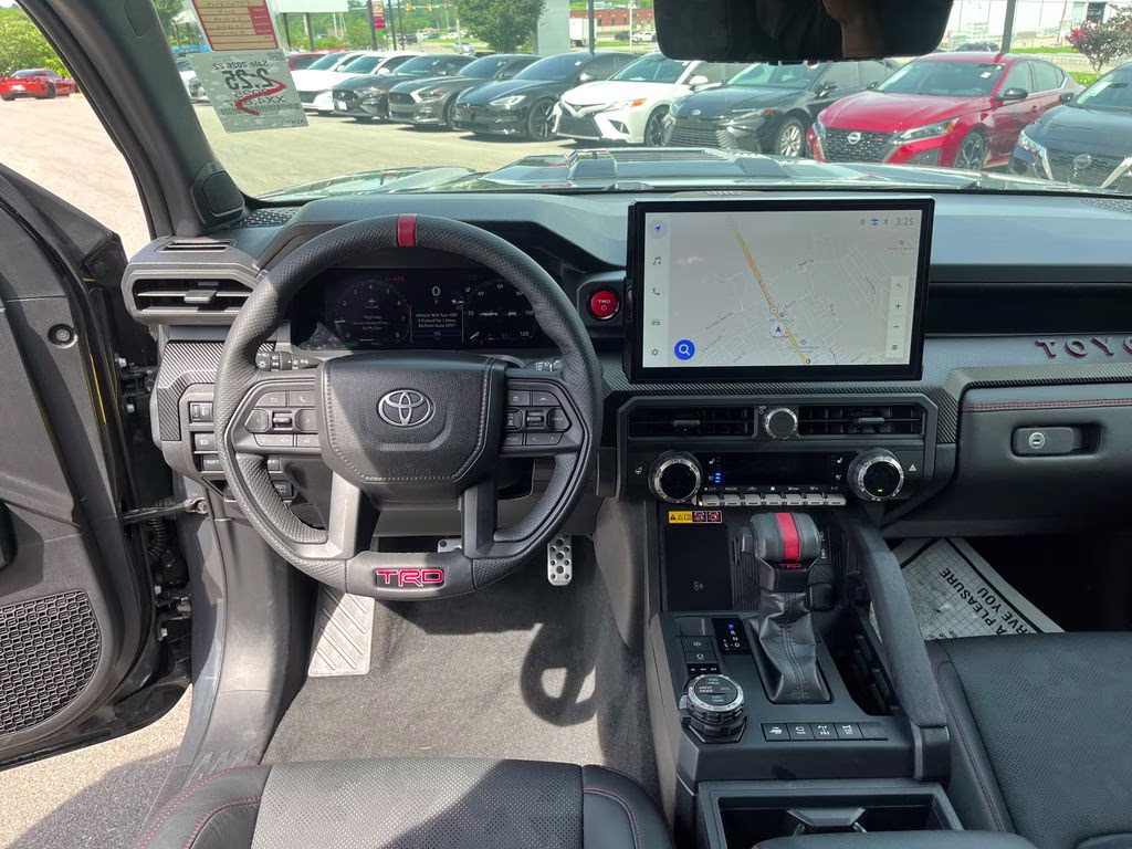 2025 Black Toyota Tacoma Hybrid TRD Pro 4X4 Truck