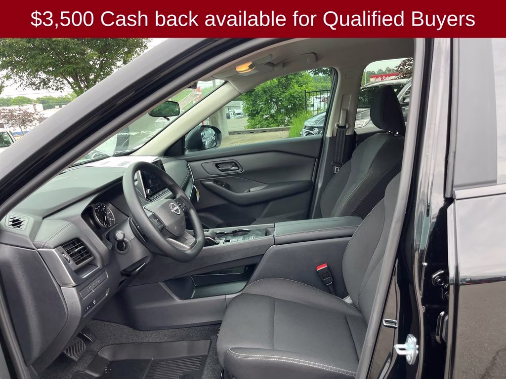 2026 Super Black Nissan Rogue S FWD SUV