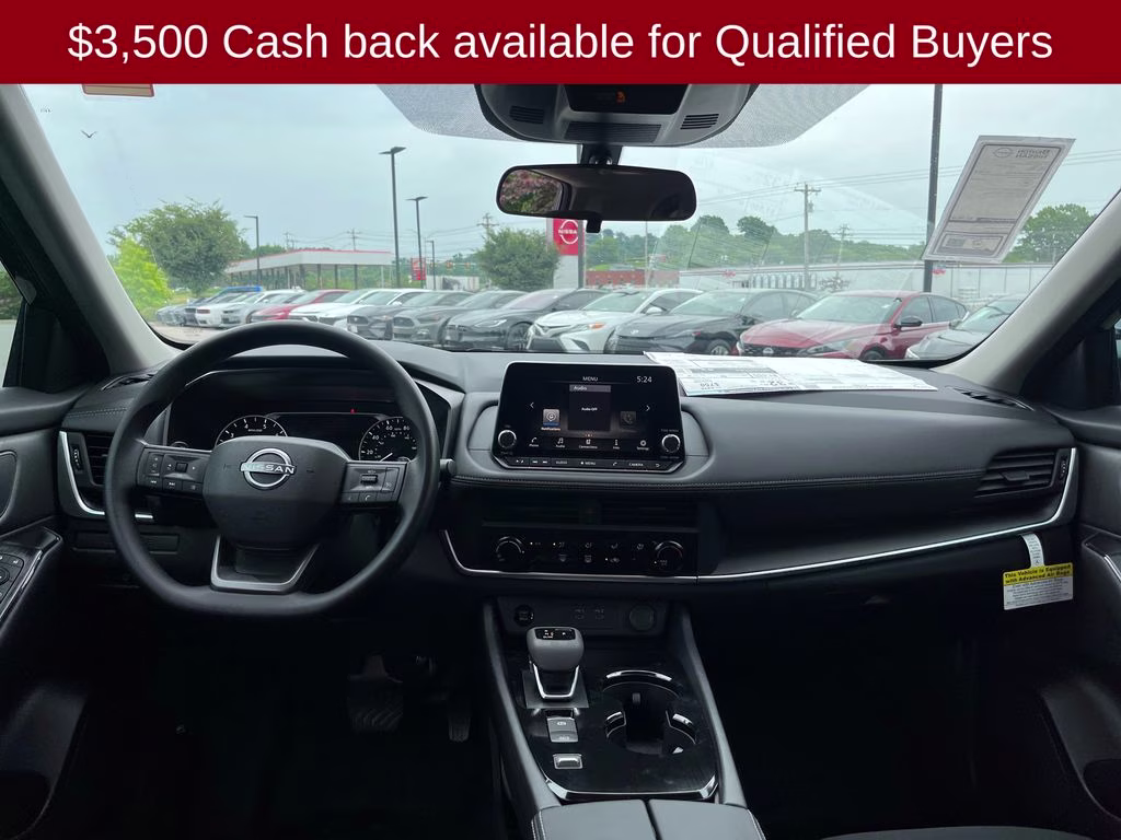 2026 Super Black Nissan Rogue S FWD SUV