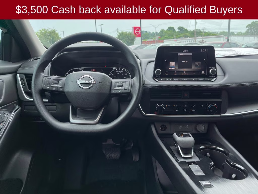 2026 Super Black Nissan Rogue S FWD SUV