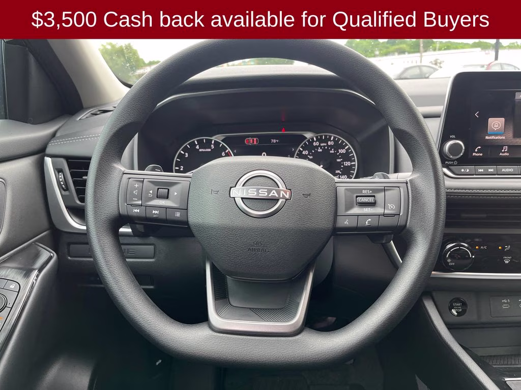 2026 Super Black Nissan Rogue S FWD SUV