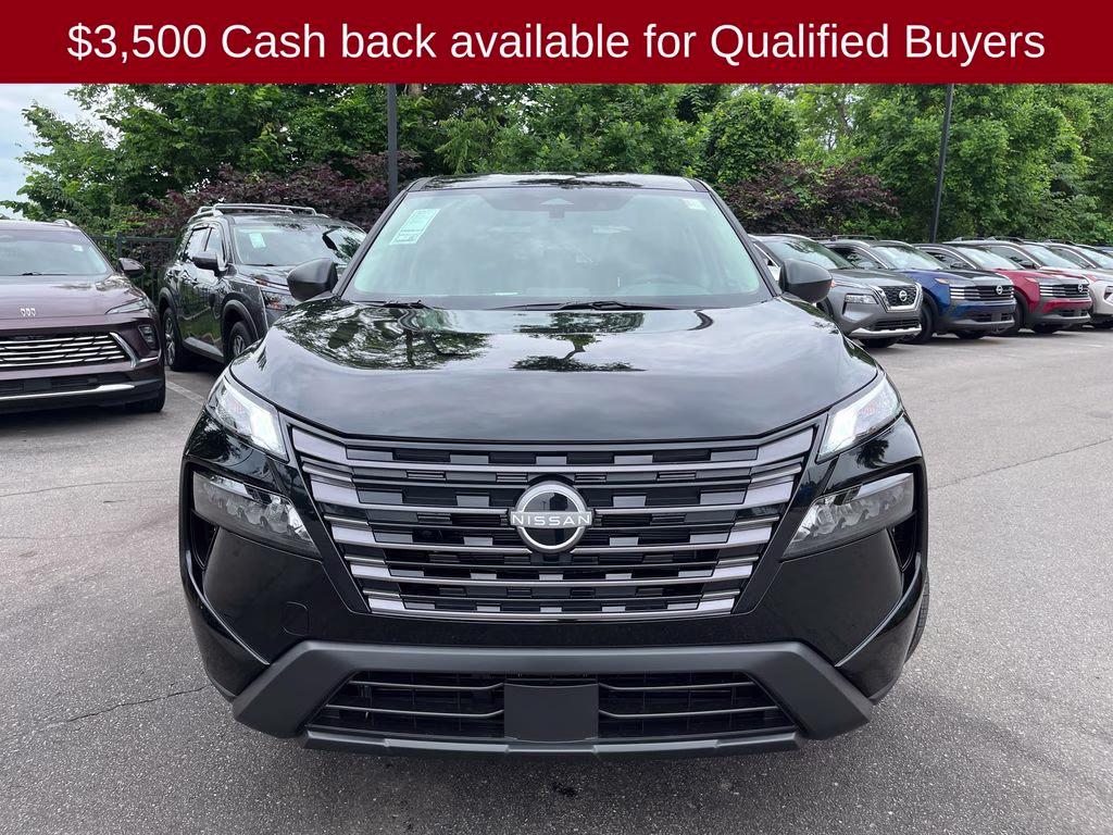 2026 Super Black Nissan Rogue S FWD SUV