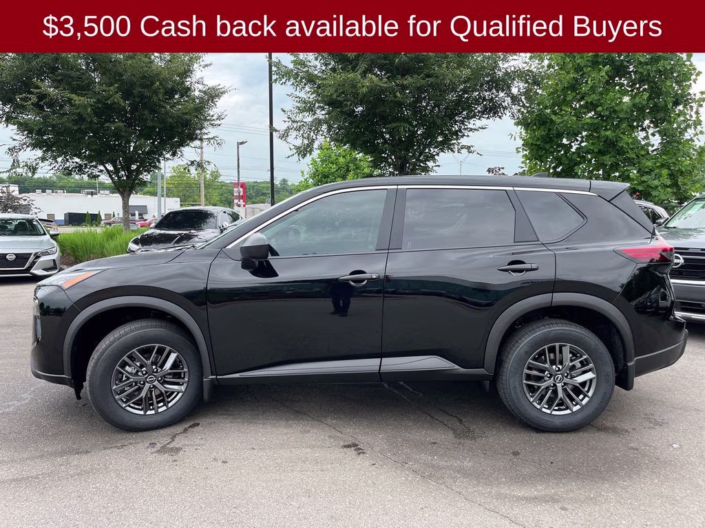 2026 Super Black Nissan Rogue S FWD SUV