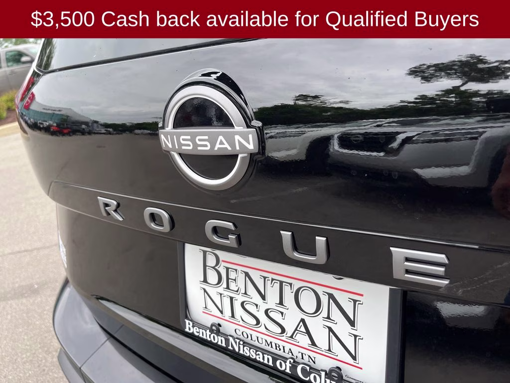 2026 Super Black Nissan Rogue S FWD SUV