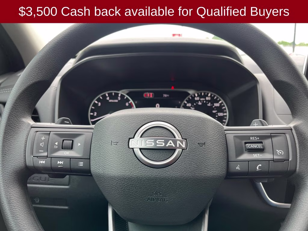 2026 Super Black Nissan Rogue S FWD SUV