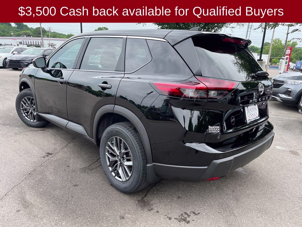 2026 Super Black Nissan Rogue S FWD SUV