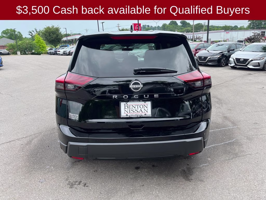 2026 Super Black Nissan Rogue S FWD SUV