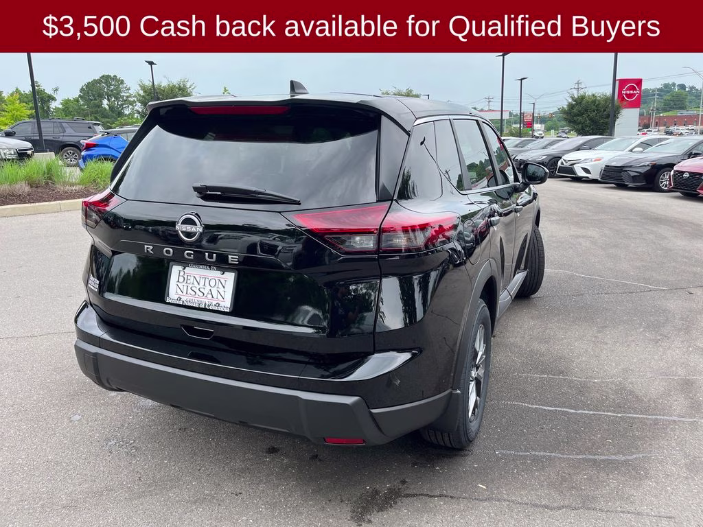 2026 Super Black Nissan Rogue S FWD SUV