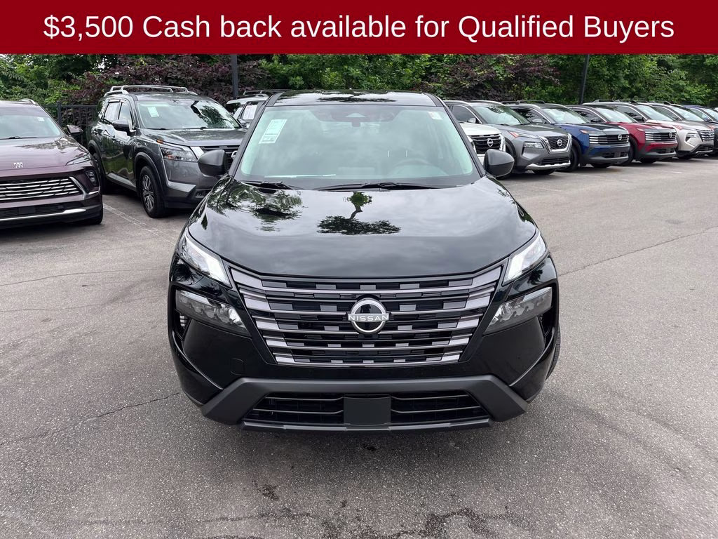 2026 Super Black Nissan Rogue S FWD SUV